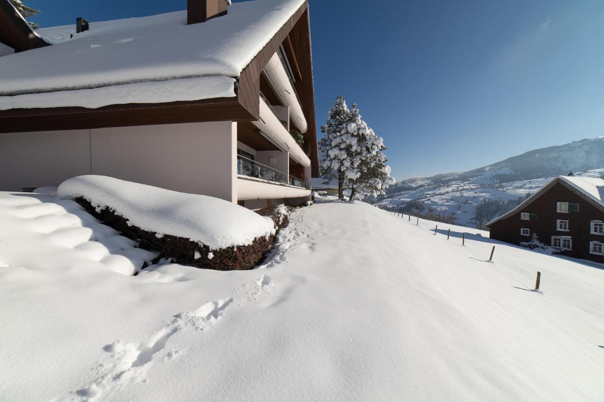 Appartamento Vista Montagna Unterwasser Esterno foto